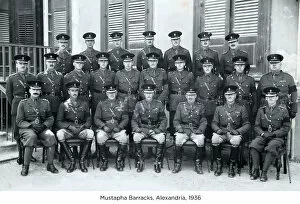 1930s Collection: mustapha barracks alexandria 1936