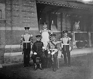 Ncos Collection: ncos drummers august 1912 chelsea barracks diggle