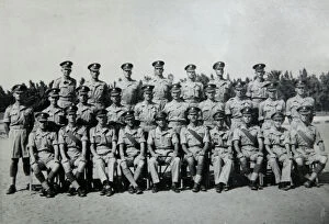 Officers Collection: no.2 company camino camp may 1955 officers warrant officers and ncos