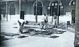 1936 2 Bn Egypt Gallery: no.2 company de-bugging