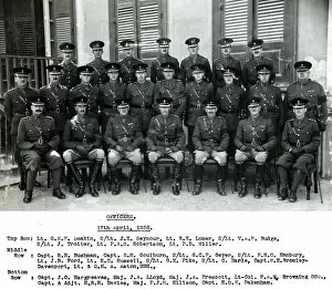 Prescott Gallery: officers 17 april 1936 deakin seymourlomer budge