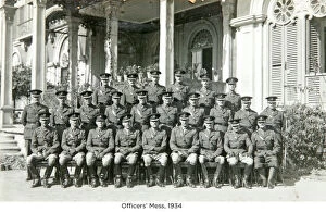 Mess Gallery: officers mess 1934
