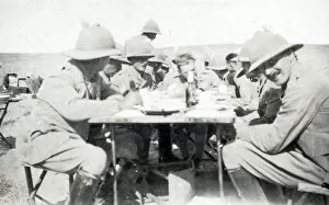 officers mess battalion training 1931