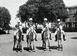 Capt And Adjt E H Goulburn Gallery: officers polo team lieut p d miller capt & adjt e h goulburn