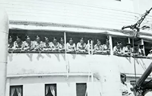 1936 2 Bn Egypt Gallery: on-board ship