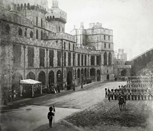 Windsor 24th May 1889 Gallery: Queens Birthday Parade 24th May 1889 Windsor Grenadiers 0443
