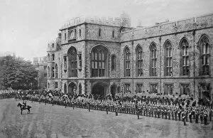 1880s Gallery: Queens Birthday Parade 24th May 1889 Windsor
