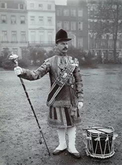 1850s and 1860s Officers and misc Gallery: Sergeant Drummer W. A. Sinclair 1st Battalion 1902