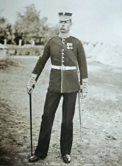 1890s Collection: Sergeant Major W. Fletcher 2nd Battalion 1890 s