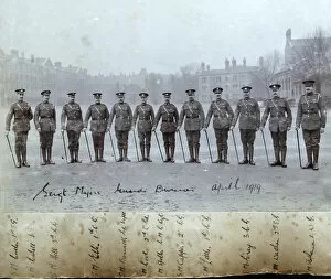 Sergeant Majors Gallery: sergeant majors april 1919 butler cahill hill