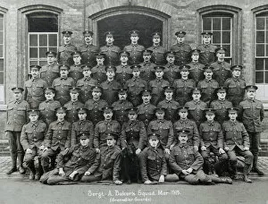 sgt a bakers squad march 1915 caterham