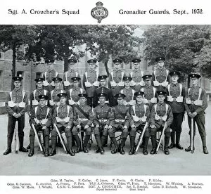 Richards Gallery: sgt a crouchers squad september 1932