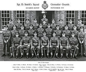 Davies Collection: sgt d smiths squad november 1955 hemmingsley
