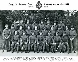 Images Dated 12th April 2018: sgt d tilstons squad october 1944 ashburner