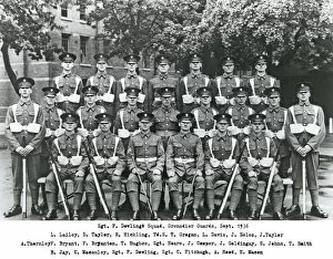 Fitzhugh Collection: sgt f dowlings squad september 1936