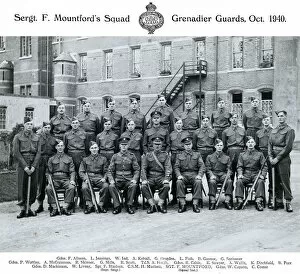 1914-1961 Group photos Gallery: sgt f mountfords squad october 1940 allman