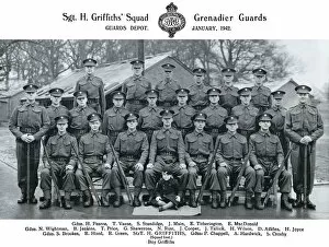 Jenkins Gallery: sgt h griffiths squad january 1942 pearce
