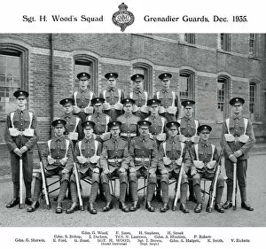 Wood Gallery: sgt h woods squad december 1935