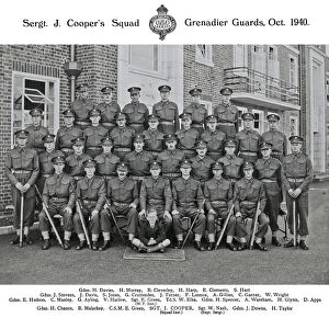 Davies Gallery: sgt j coopers squad october 1940 davies