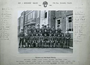 Squad Gallery: sgt j edwards squad february 1941 powell