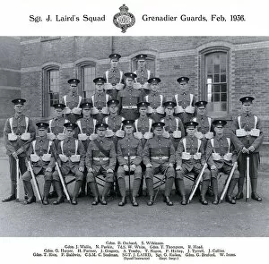 Gregory Collection: sgt j lairds squad february 1936