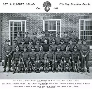 1914-1961 Group photos Gallery: sgt a knights suad october 1940 blades