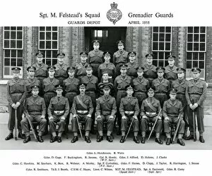 Booth Gallery: sgt m felsteads squad april 1955 hutchinson