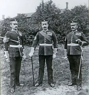 Aldershot Gallery: Sgt Major and Drill Sgts 1st Battalion Aldershot 1903