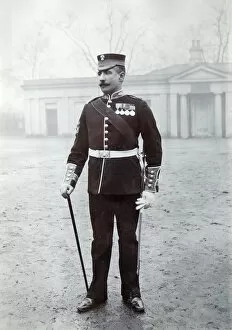 1850s and 1860s Officers and misc Gallery: Sgt Major Thomas DCM 1902 Album 30a Grenadiers 1201