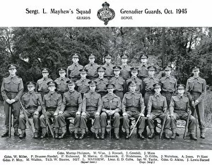 Taylor Collection: sgt mayhews squad october 1945 murray-phgilipson