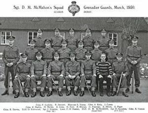 Bennett Gallery: sgt mc mahons squad march 1950 lockley
