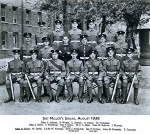 Straw Gallery: sgt millers squad august 1938