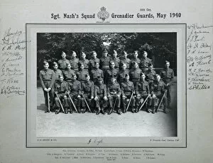 1914-1961 Group photos Gallery: sgt nashs squad may 1940 collins souch