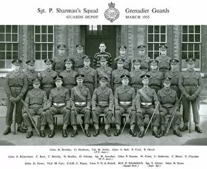 Bull Collection: sgt p sharmans squad march 1955 bromley