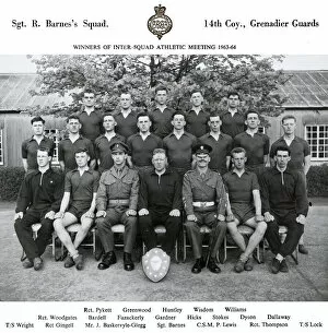 Greenwood Collection: sgt r barnes squad 14th coy winners inter-squad athletic meeting