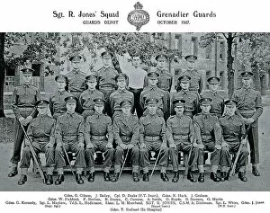 Martin Collection: sgt r jones squad october 1947 gibson