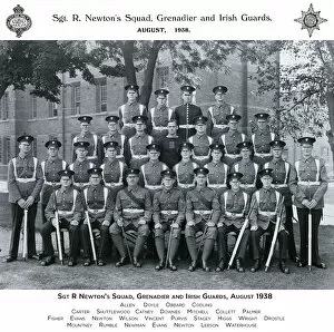 Newton Gallery: sgt r newtons squad grenadier and irish guards