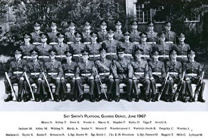 Brown Gallery: sgt smiths platoon guards depot june 1967