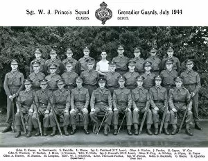 1870s-1950s Group photos and others Gallery: sgt w j princes squad july 1944 kenna