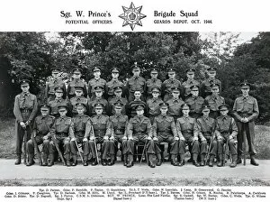 Barnes Gallery: sgt w princes brigade squad october 1944