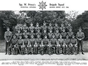 Images Dated 12th April 2018: sgt w princes squad potential officers