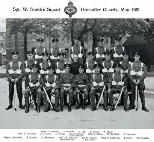 Waite Gallery: sgt w smiths squad may 1931 caterham
