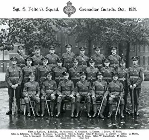 White Collection: sgts feltons squad october 1939 lambert