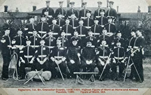 Signallers Collection: signallers 1st battalion 1904-1905
