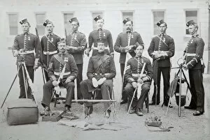 Wellington Barracks Gallery: signallers wellington barracks 1899