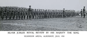 Hm The King Gallery: silver jubillee royal review. hm the king rushmoor arena