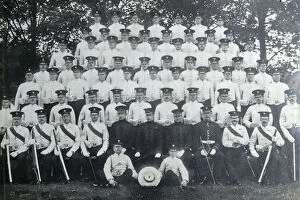 1900's UK Gallery: !st battalion august 1909 no 7 coy