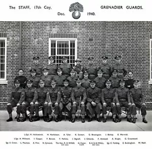 Green Gallery: staff 17 company december 1940 holdsworth hambleton