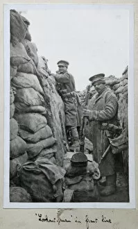 1896 Gallery: trench lookout man front line