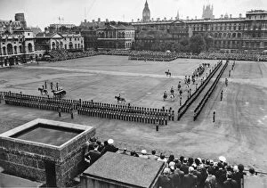 1953 Gallery: trooping the colour 1953